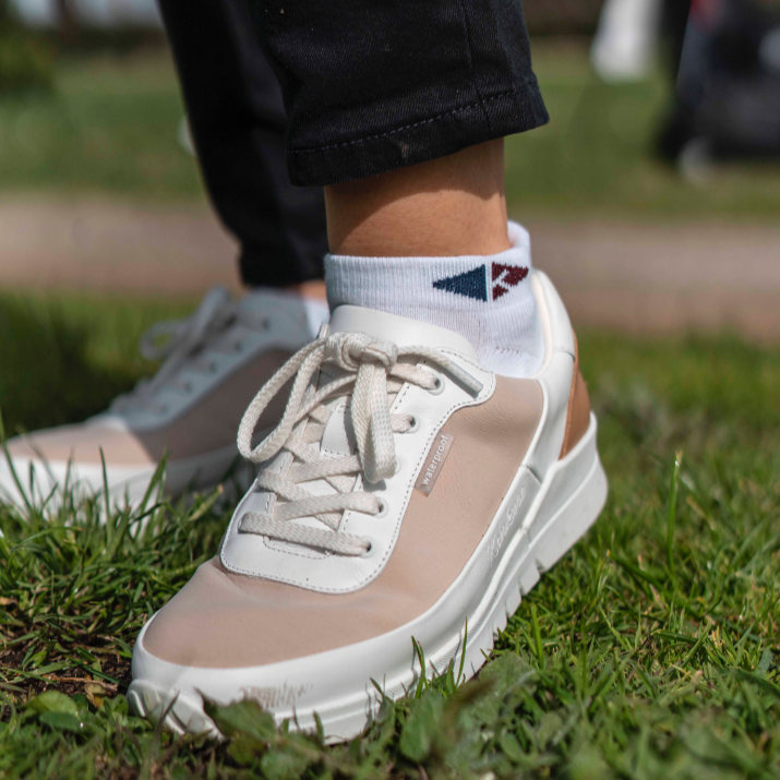 Damen Golf Sportschuhe Master Lady Weiß/Beige | Bequeme Golfschuhe für Frauen