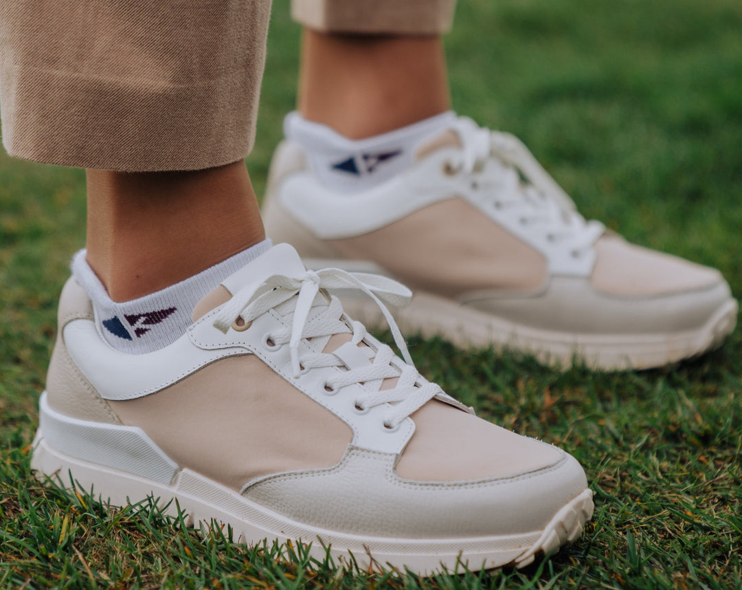 Damen Golf Sportschuhe Master Lady 04 Beige | Bequeme Golfschuhe für Frauen
