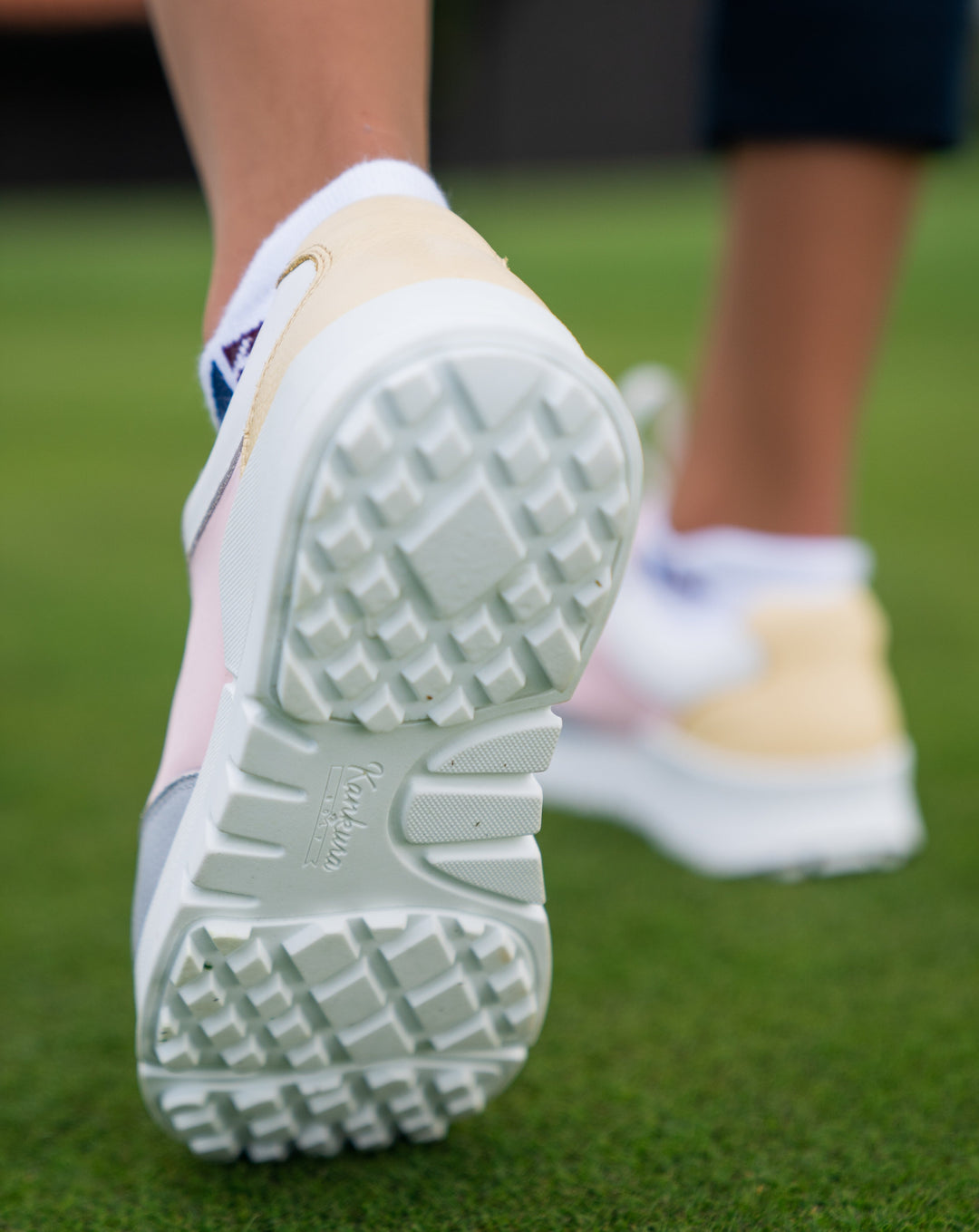 Master Lady 04 - Sapatos de golfe femininos rosa|branco|cinza|amarelo ML004 02