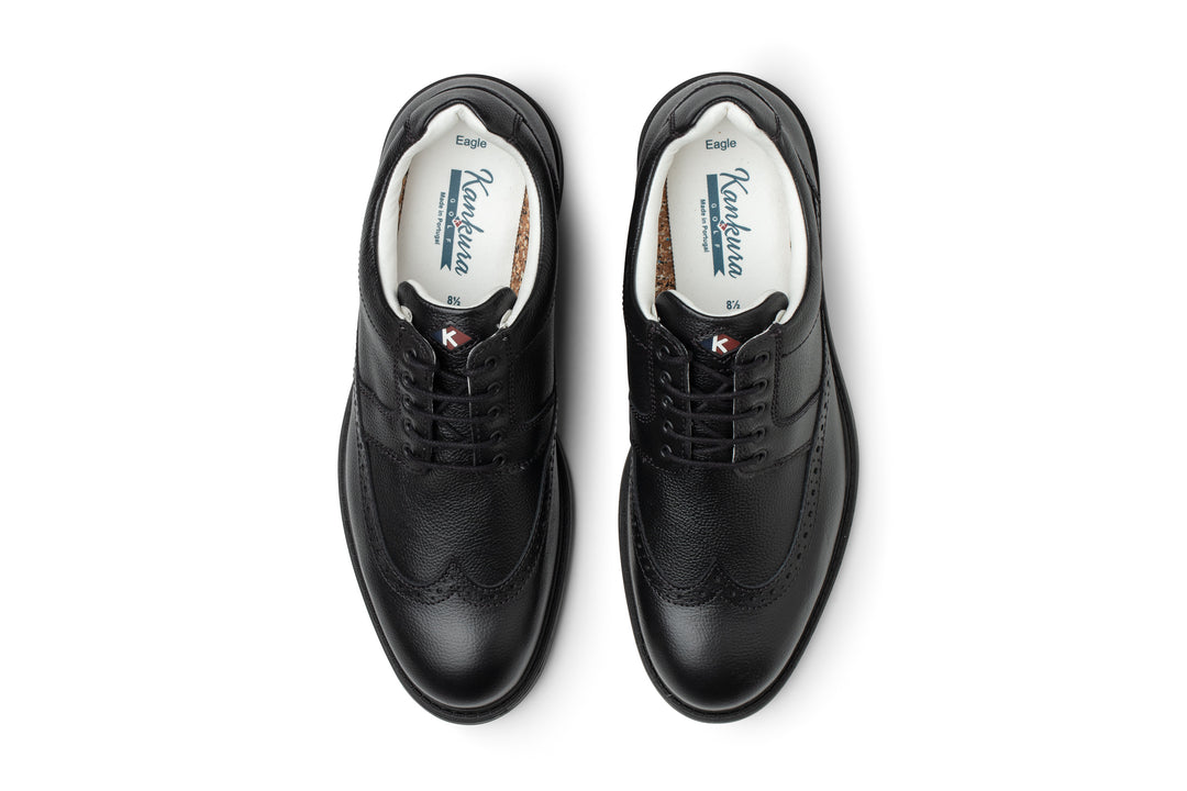 Eagle 02 Black  Men's Golf Shoes  E001-02