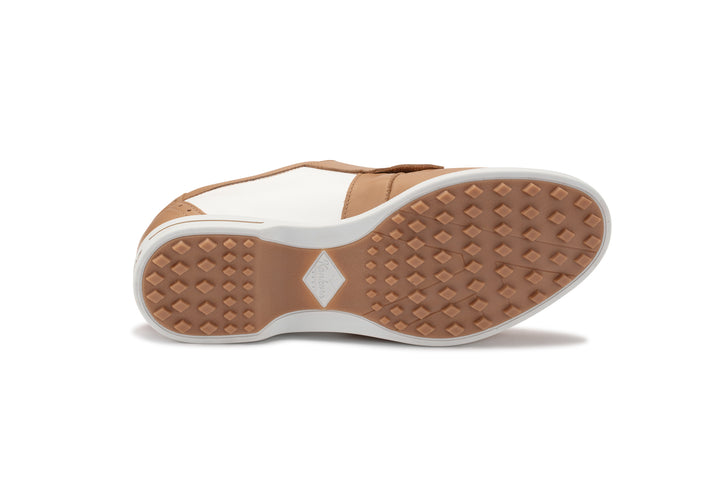 Sapatos Mulher Kankura Golf Florida 03 - Branco/Bege | Sapatos de Golfe