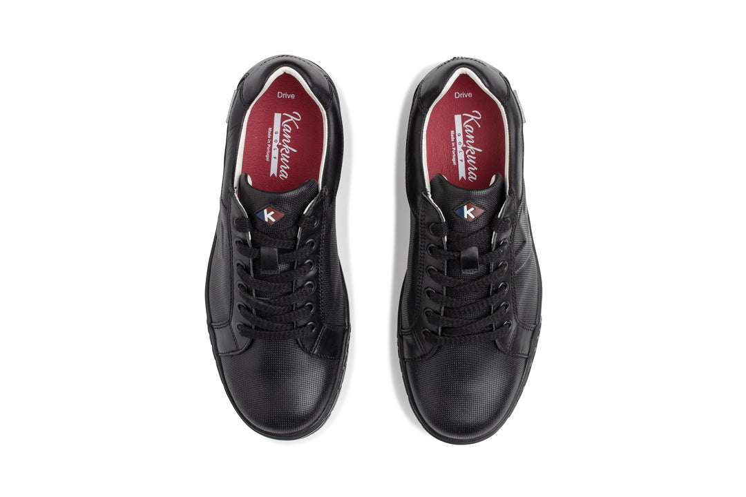 Sapatos Homem Kankura Golf Drive 01 - Preto | Sapatos de Golfe