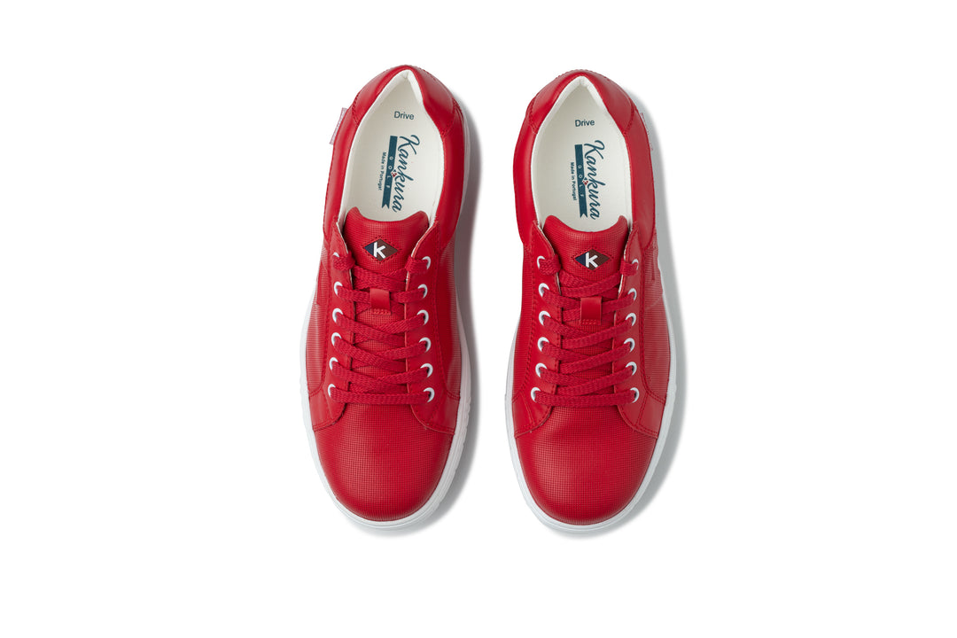 Sapatos Homem Kankura Golf Drive 01 - Vermelho | Sapatos de Golfe