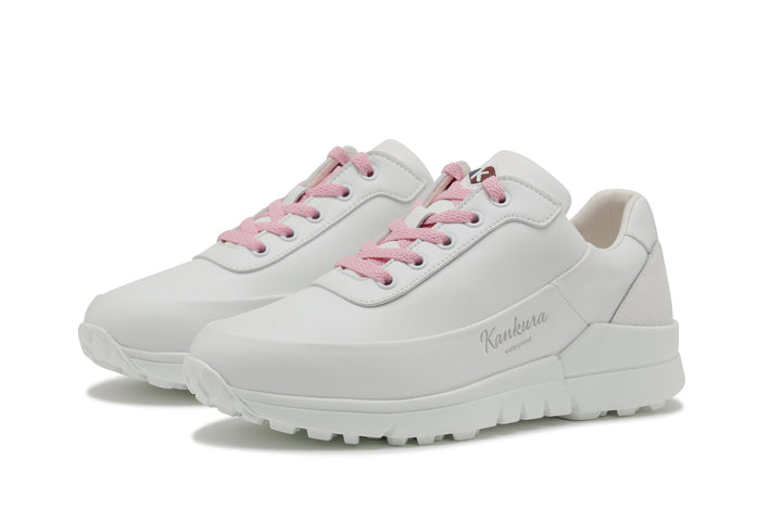 Damen Golf Sportschuhe Master Lady 03 Weiß/Rosa | Bequeme Golfschuhe für Frauen