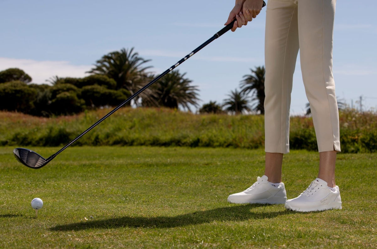 Damen Golf Sportschuhe Master Lady 03 Weiß | Bequeme Golfschuhe für Frauen