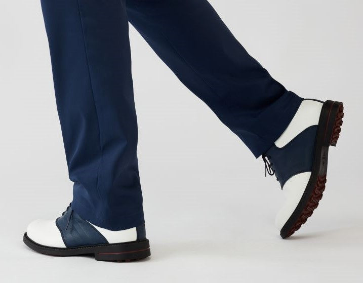 Sapatos Homem Kankura Golf Scottsdale 06 - Branco/Azul | Sapatos de Golfe