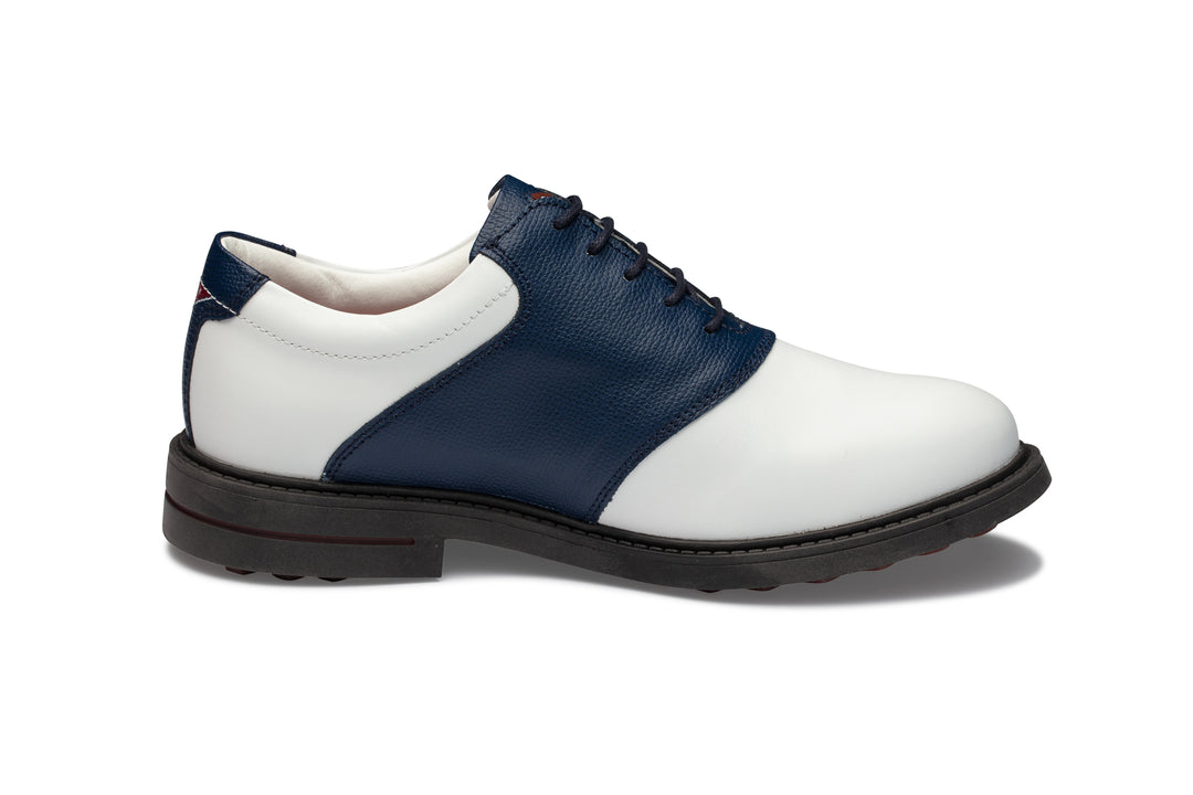 Sapatos Homem Kankura Golf Scottsdale 06 - Branco/Azul | Sapatos de Golfe