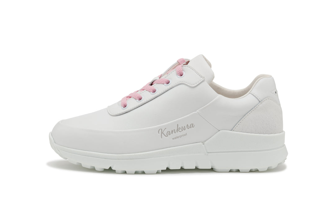 Damen Golf Sportschuhe Master Lady 03 Weiß/Rosa | Bequeme Golfschuhe für Frauen