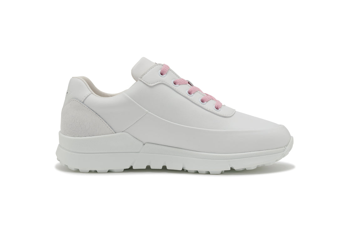 Damen Golf Sportschuhe Master Lady 03 Weiß/Rosa | Bequeme Golfschuhe für Frauen