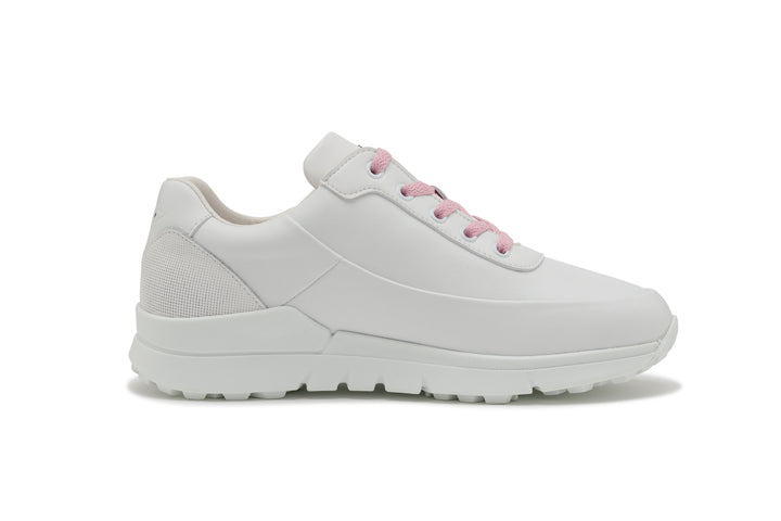 Damen Golf Sportschuhe Master Lady 03 Weiß/Rosa | Bequeme Golfschuhe für Frauen