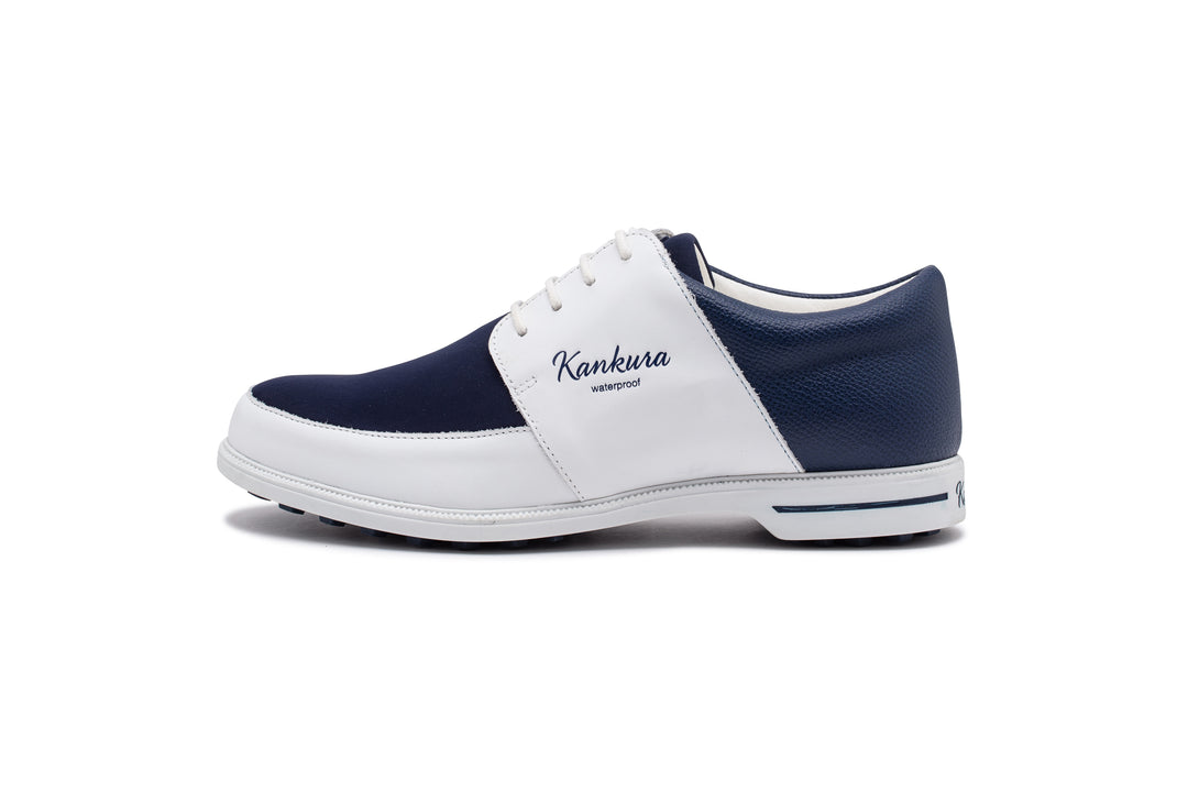 Damen Golf Sportschuhe Florida 04 Weiß/Blau | Bequeme Golfschuhe für Frauen