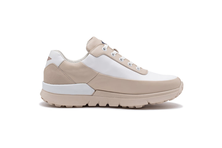 Damen Golf Sportschuhe Master Lady 03 Beige/Weiß | Bequeme Golfschuhe für Frauen