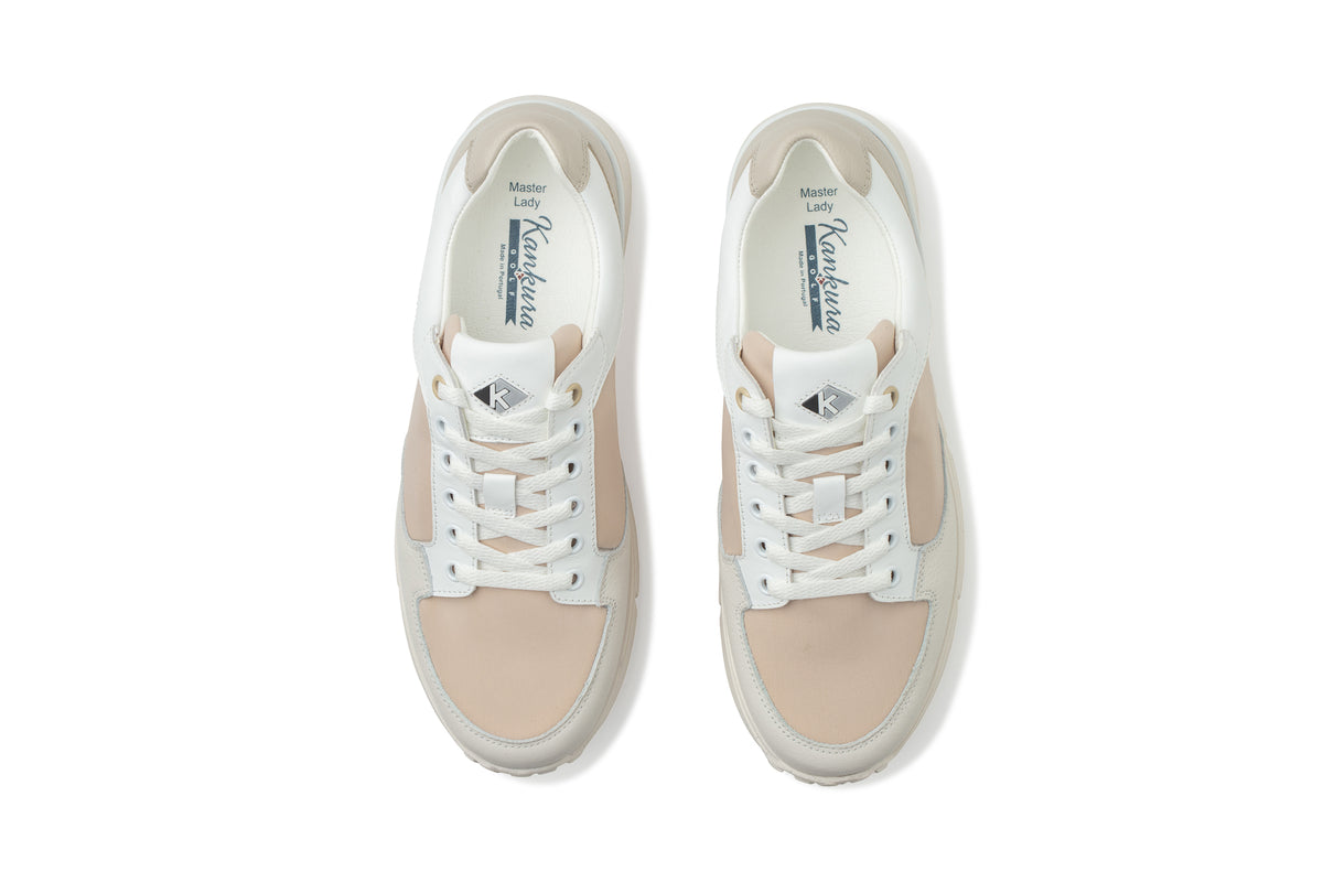 Damen Golf Sportschuhe Master Lady 04 Beige | Bequeme Golfschuhe für Frauen
