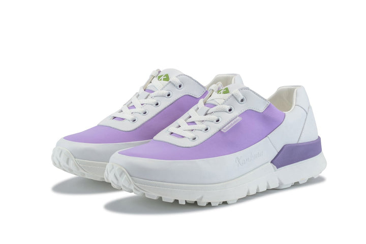Damen Golf Sportschuhe Master Lady 03 Weiß/Lila | Bequeme Golfschuhe für Frauen
