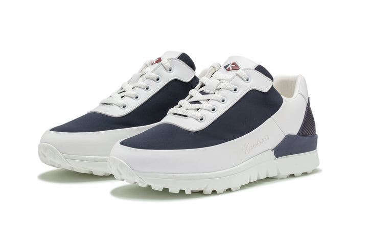Damen Golf Sportschuhe Master Lady 03 Weiß/Blau | Bequeme Golfschuhe für Frauen