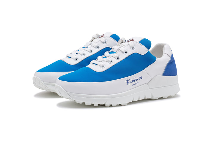 Damen Golf Sportschuhe Master Lady 03 Weiß/Blau | Bequeme Golfschuhe für Frauen