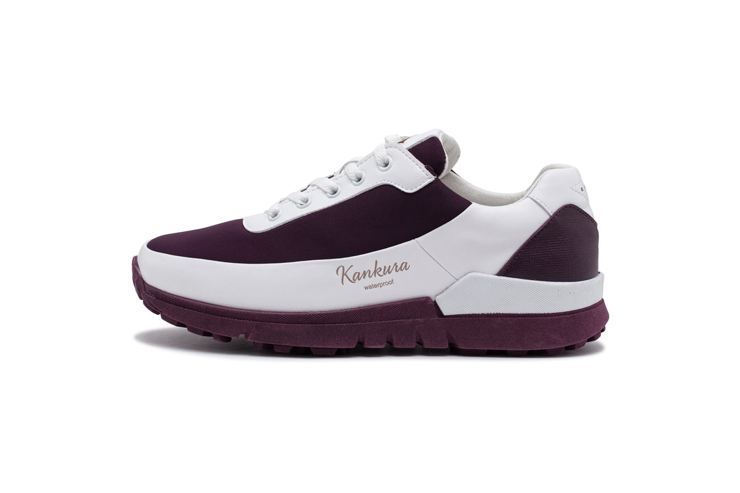 Damen Golf Sportschuhe Master Lady 03 Weiß/Lila | Bequeme Golfschuhe für Frauen