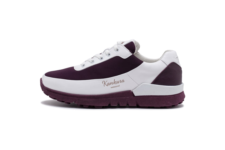 Damen Golf Sportschuhe Master Lady 03 Weiß/Lila | Bequeme Golfschuhe für Frauen