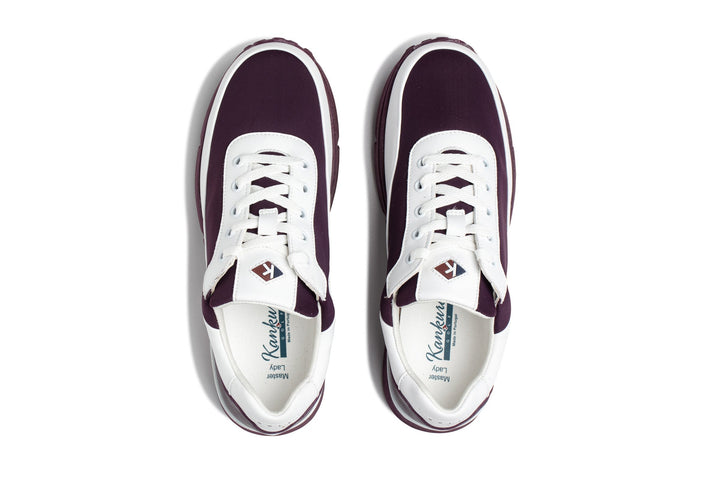 Damen Golf Sportschuhe Master Lady 03 Weiß/Lila | Bequeme Golfschuhe für Frauen