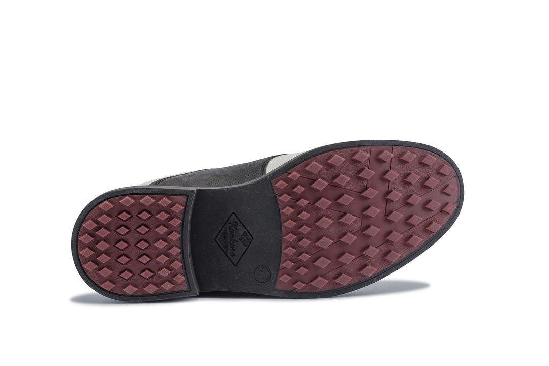 Herren Golf Sportschuhe Scottsdale 06 Weiß/Schwarz | Bequeme Golfschuhe für Männer