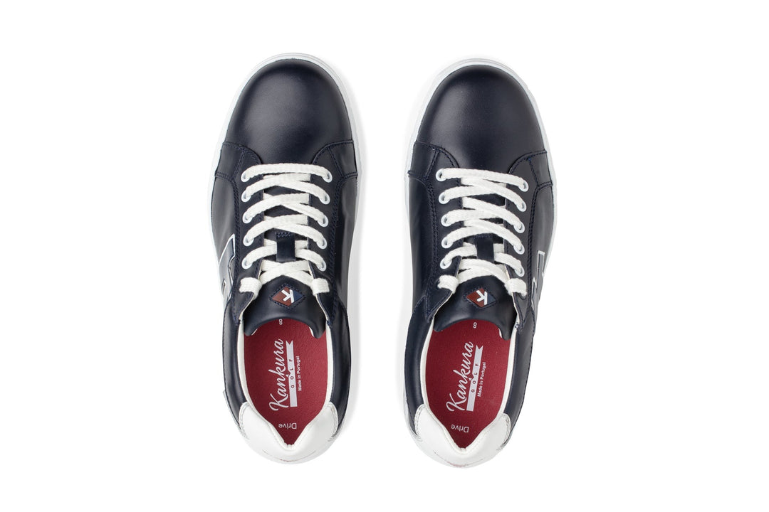 Kankura Golf Masculino Drive 02 - Marinho/Branco | Calçados esportivos de golfe