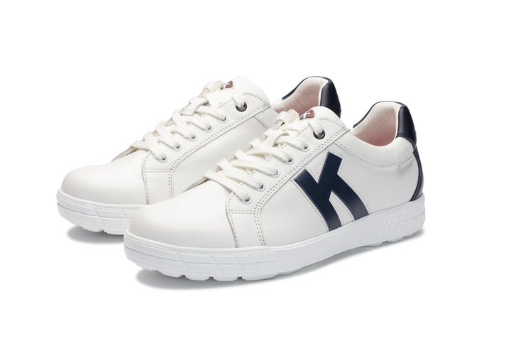 Kankura Golf Masculino Drive 02 - Branco/Marinha | Calçados esportivos de golfe