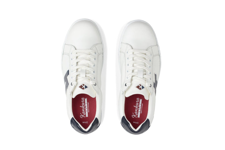 Kankura Golf Masculino Drive 02 - Branco/Marinha | Calçados esportivos de golfe