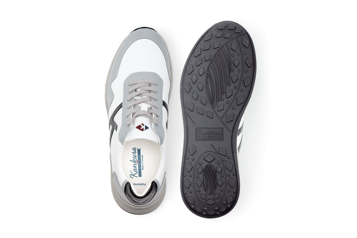 Men's Golf Shoes — Performance 01, White Grey Black