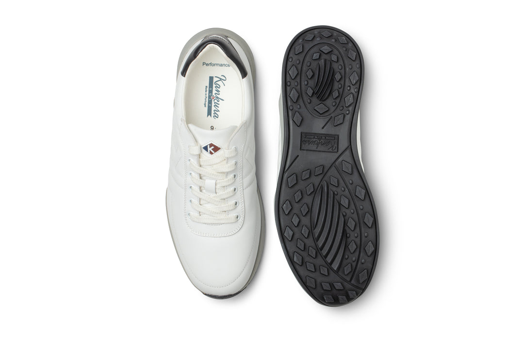 Men's Golf Shoes — Performance 02, White Blue