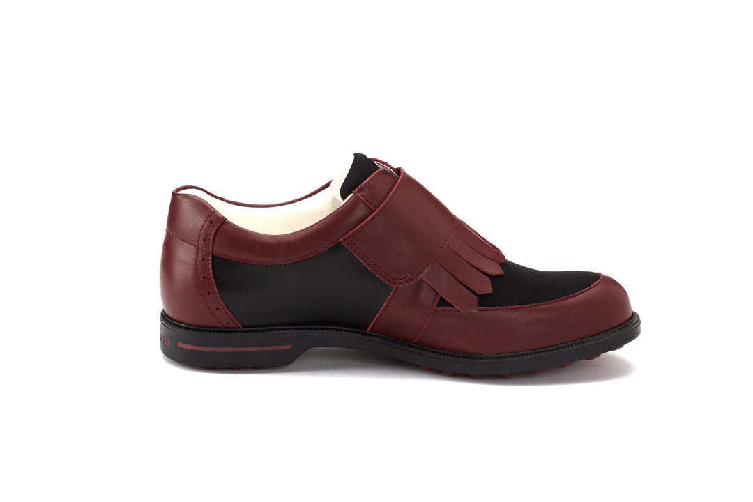 Florida 03 Weinrot|Schwarz Damen Golfschuhe FL003 03