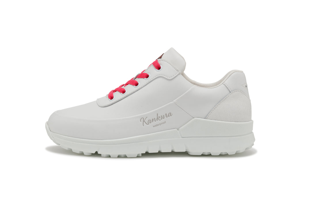 Master Lady 03   AllWhite|Pink   Women's Golf Shoes ML003 96