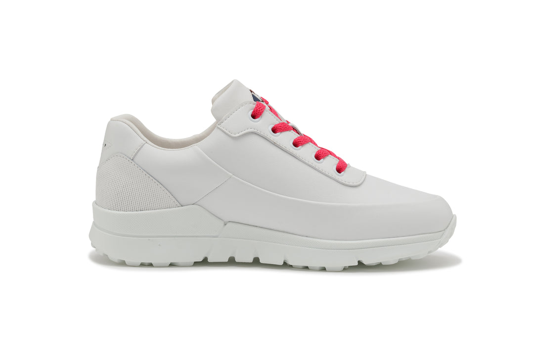 Master Lady 03   AllWhite|Pink   Women's Golf Shoes ML003 96