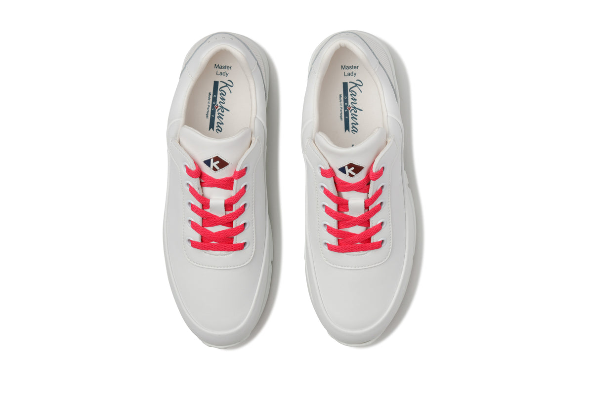 Sapatos Mulher Kankura Golf Master Lady 03 - Branco | Sapatos de Golfe