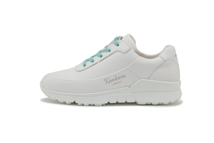 Master Lady 03   AllWhite|Green   Women's Golf Shoes ML003 98