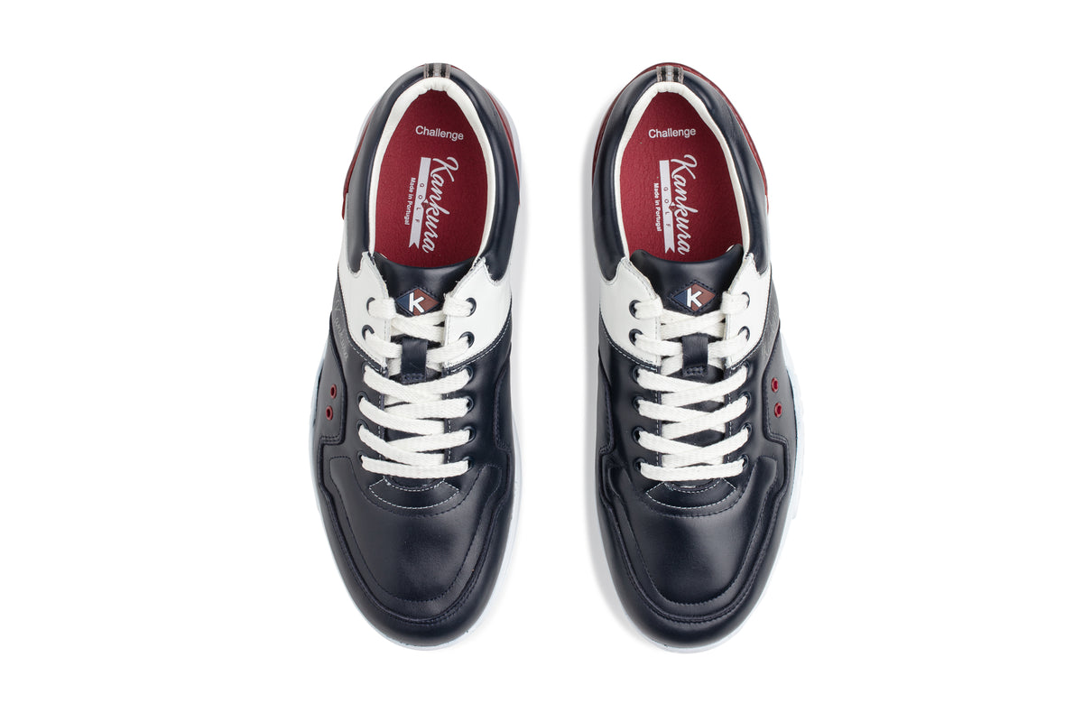 Herren Golf Sportschuhe Challenge 01 Blau/Weiß | Bequeme Golfschuhe für Männer