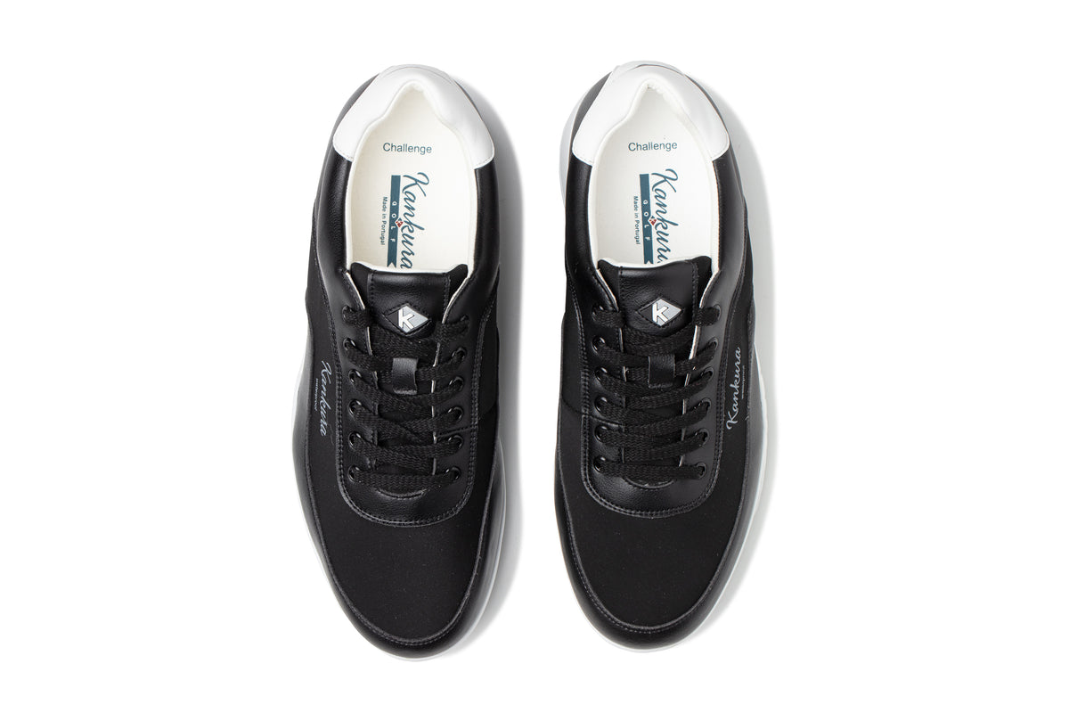Herren Golf Sportschuhe Challenge 06 Schwarz | Bequeme Golfschuhe für Männer