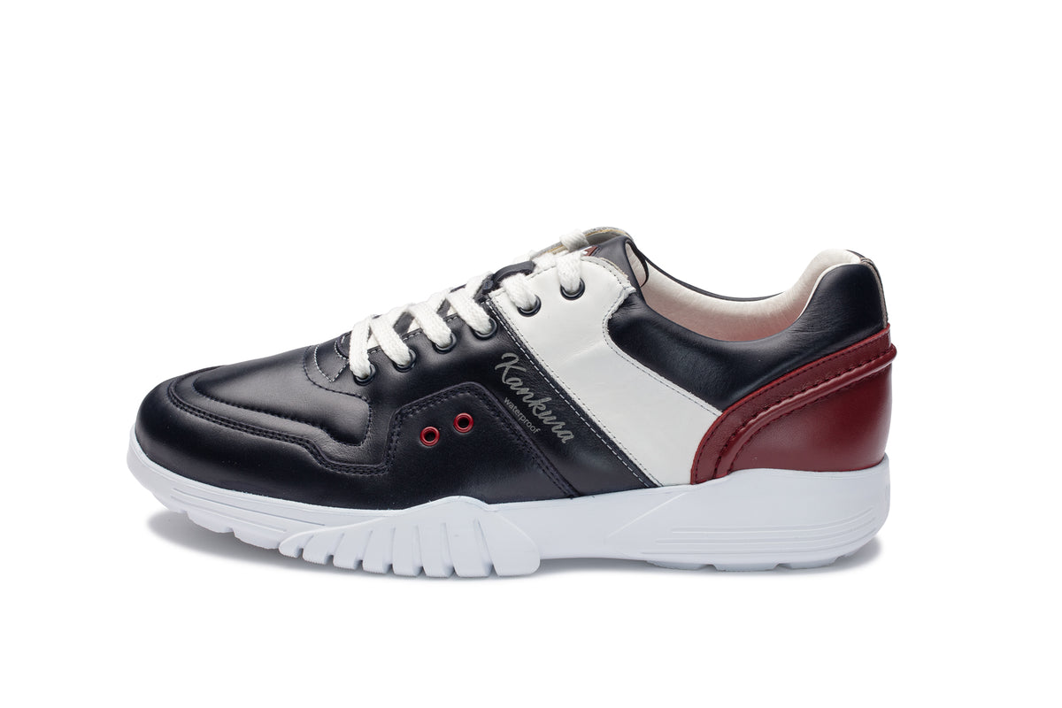 Herren Golf Sportschuhe Challenge 01 Blau/Weiß | Bequeme Golfschuhe für Männer