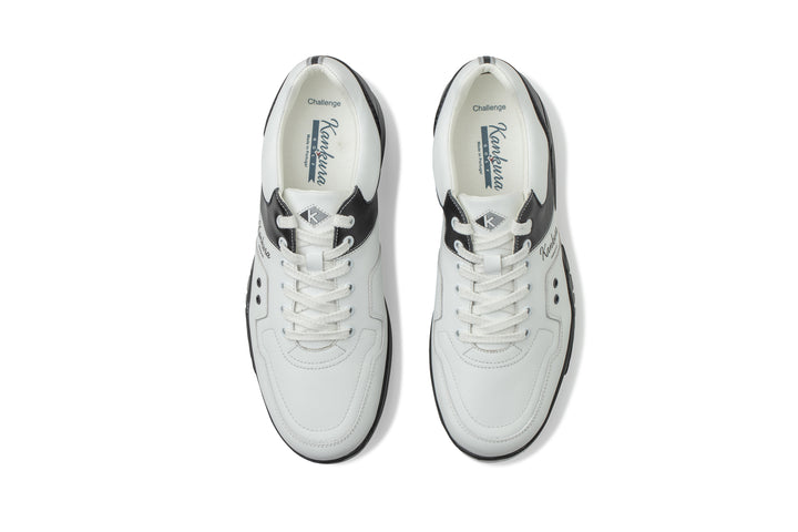 Kankura Golf Men's Challenge 01 - White/Black | Golf Sport Shoes