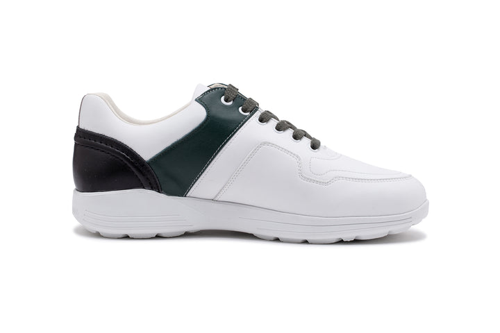 Kankura Golf Men's Challenge 01 - White/Green | Golf Sport Shoes