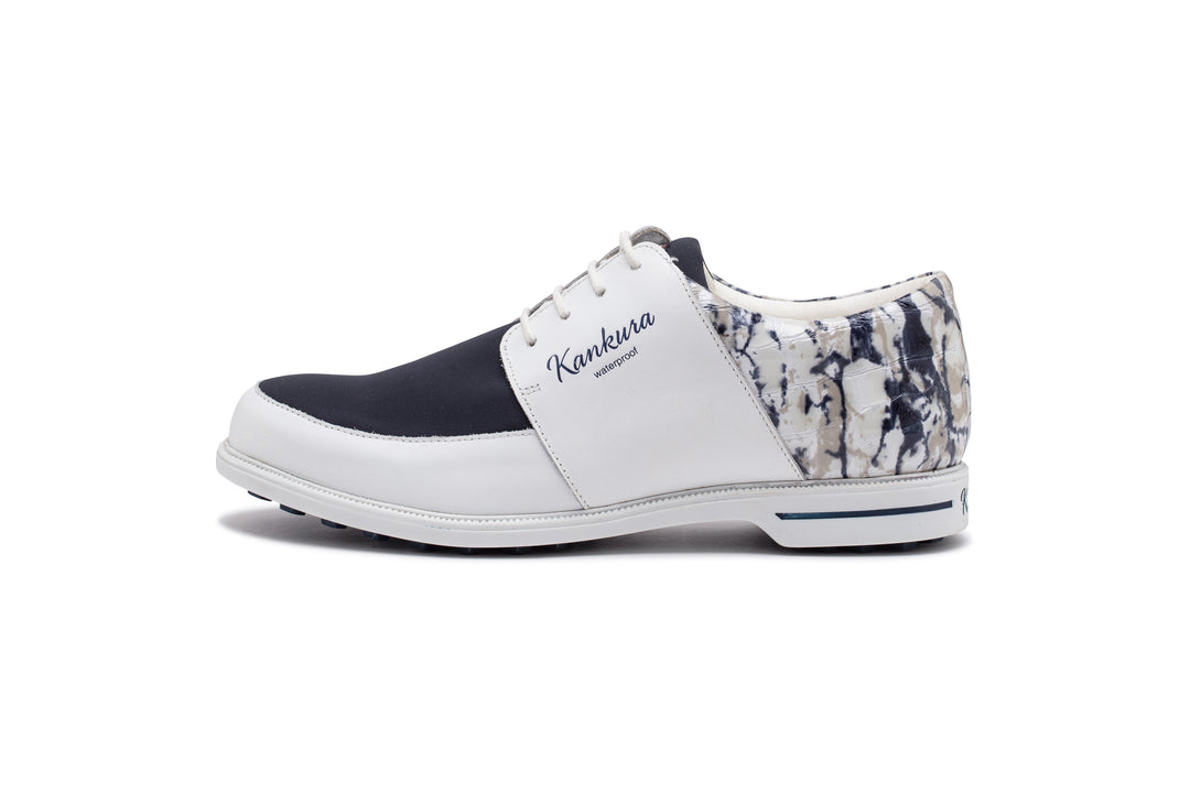 Florida 04   White|Blue   Women's Golf Shoes FL004 02