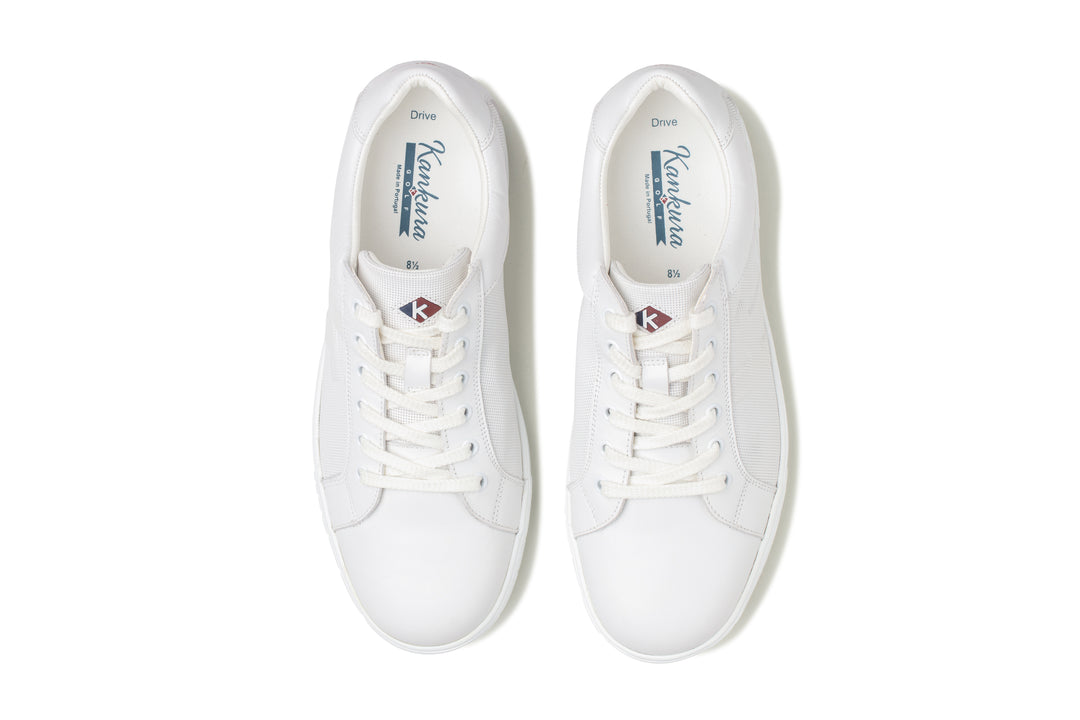 Sapatos Homem Kankura Golf Drive 01 - Branco | Sapatos de Golfe
