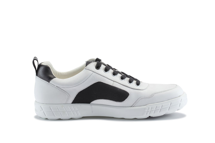 Sapatos Homem Kankura Golf Drive 06 - Branco/Preto | Sapatos de Golfe