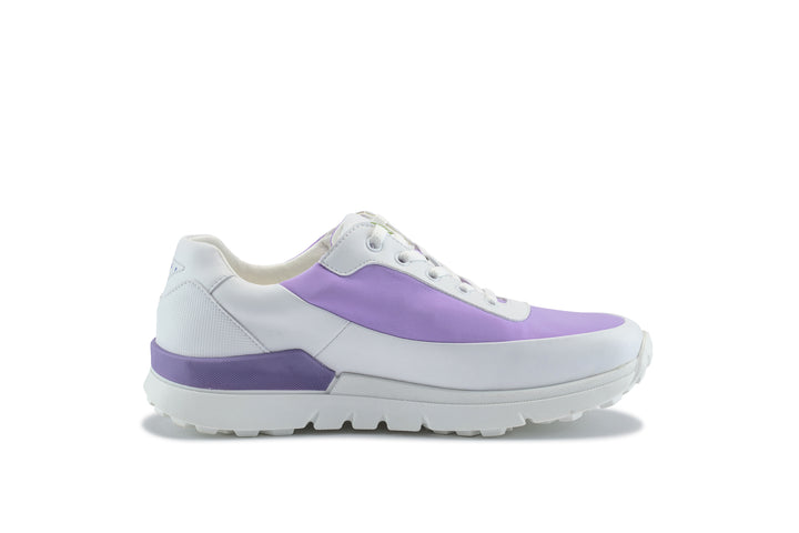 Kankura Golf Women's Master Lady 03 - White/Purple | Golf Sport Shoes