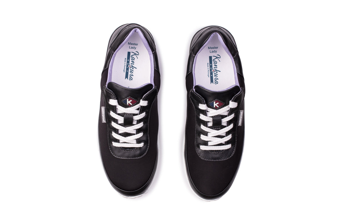 Damen Golf Sportschuhe Master Lady Schwarz | Bequeme Golfschuhe für Frauen