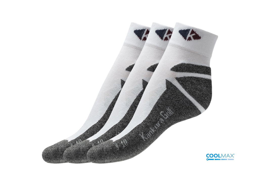 3-PACK WHITE SOCKS