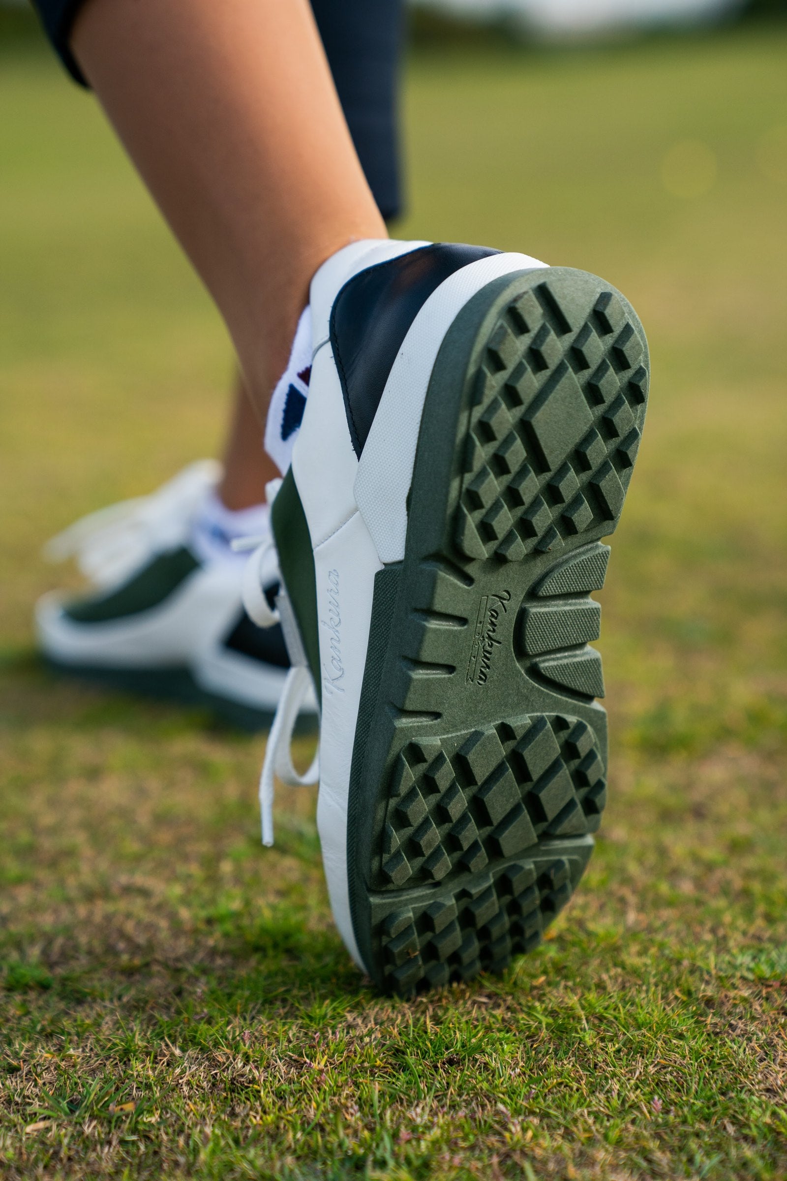 Kankura golf shoe being made by hand in the Porto workshop