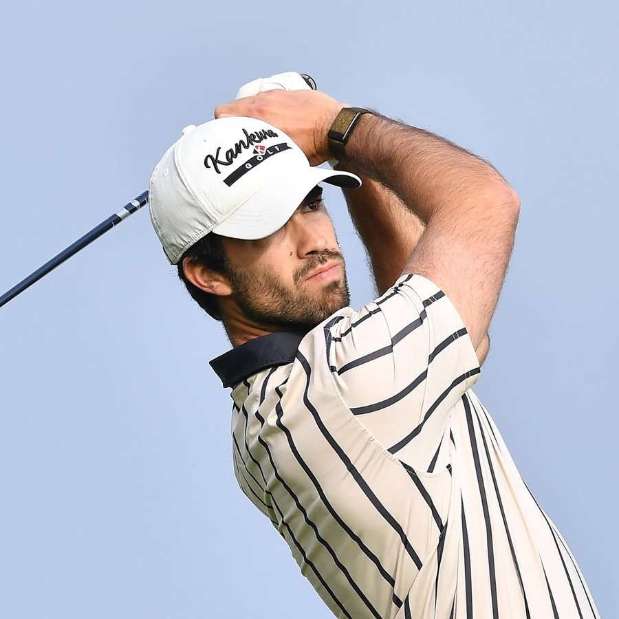 Vasco Alves wearing Kankura on the course